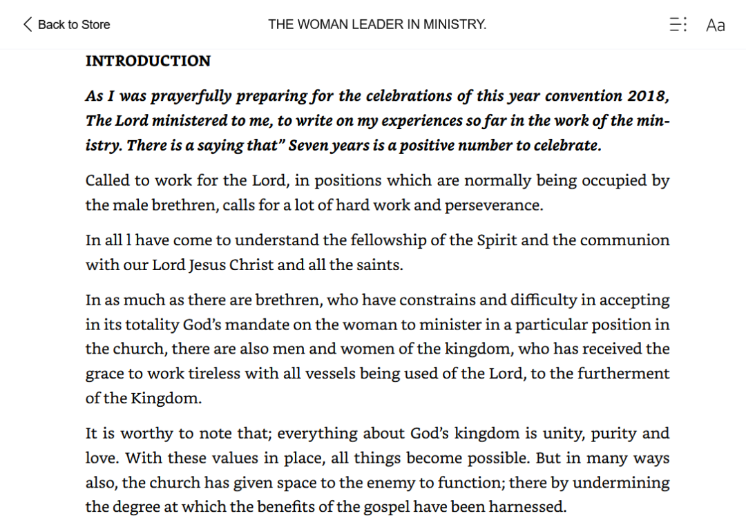 THE WOMAN LEADER IN MINISTRY - Image 2