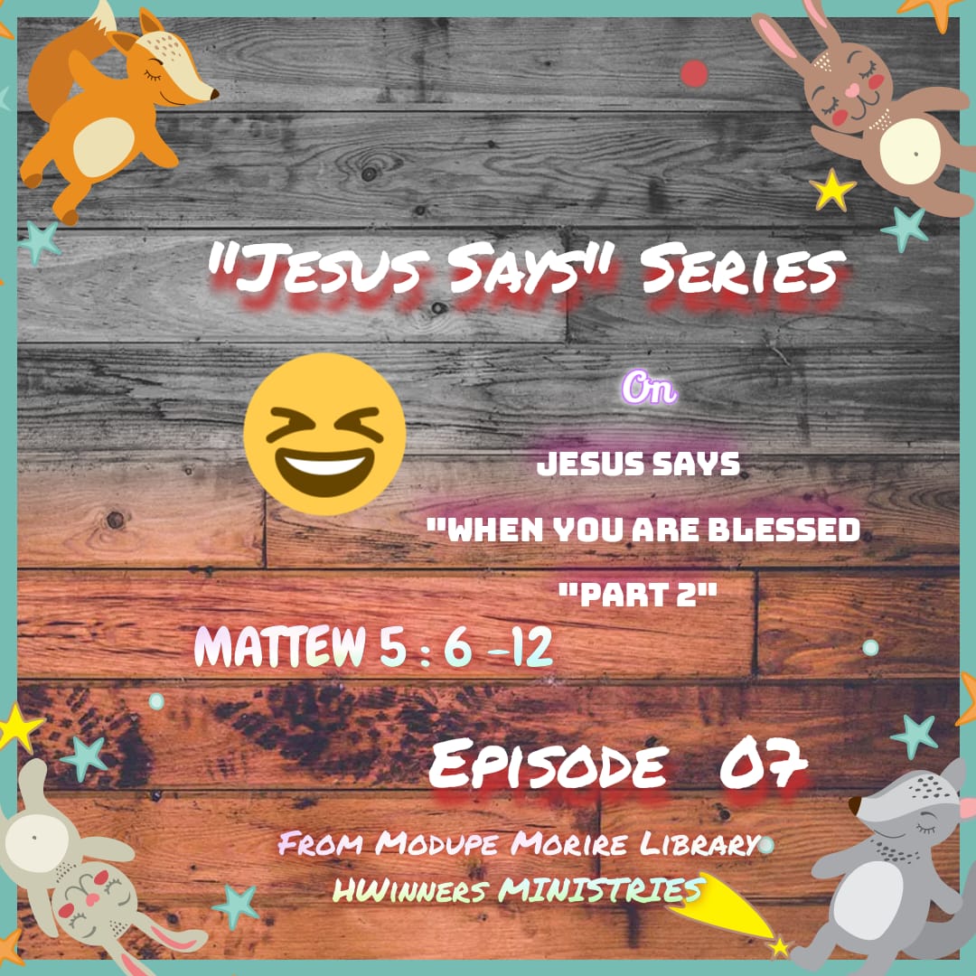 When you are blessed - Part 2