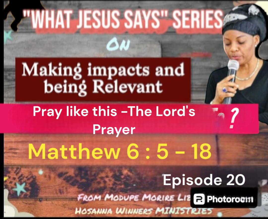 Pray Like This - The Lord's Prayer